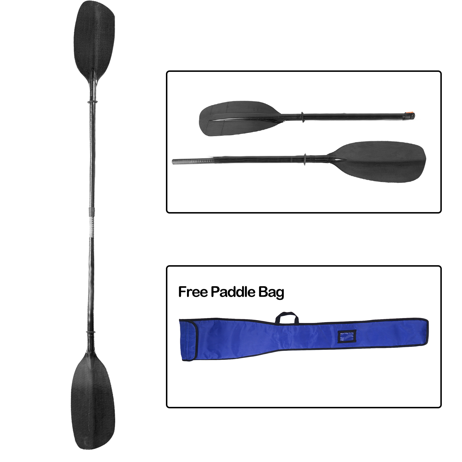 Sup Paddle Carbon Fiber - 815g Carbon Wildwasser Paddel Straight Shaft