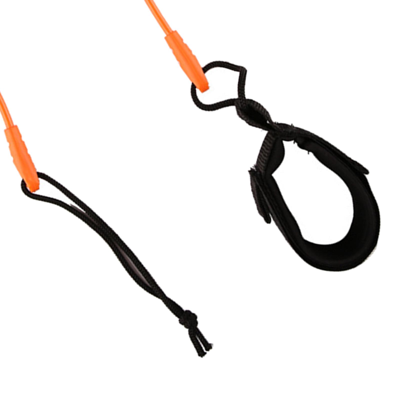 Paddle Board Leash Coiled - Paddleboard SUPs Spiralförmige Leine 10ft Elastisches