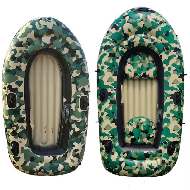 Kayak Inflatable 2 Person - Airo Tarnfarben 2-Personen Aufblasbares Angelboot Aufblasbares