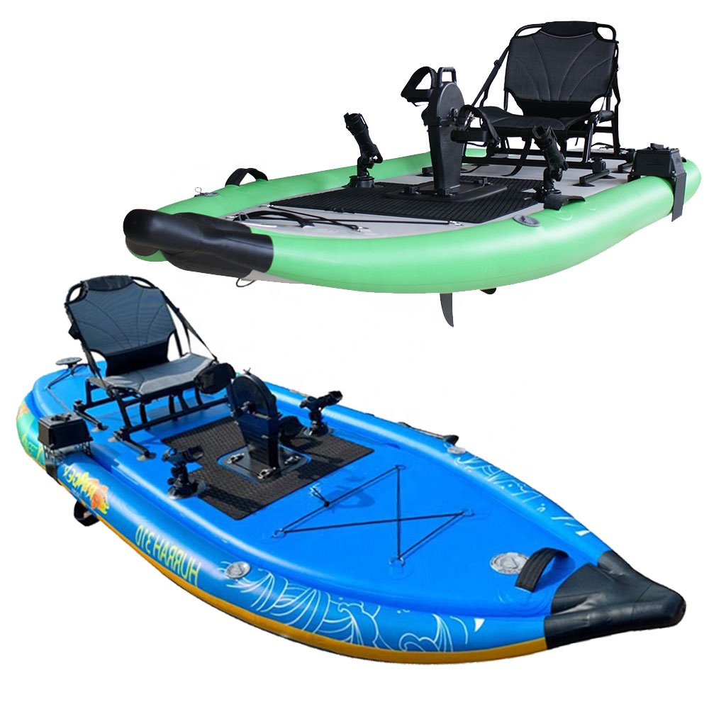 Inflatable Kayak 3 Person - Großhandel Verdicktes Dreipersonen-PVC-Schlauchboot, Angelboot, Gummiboot, Kajak