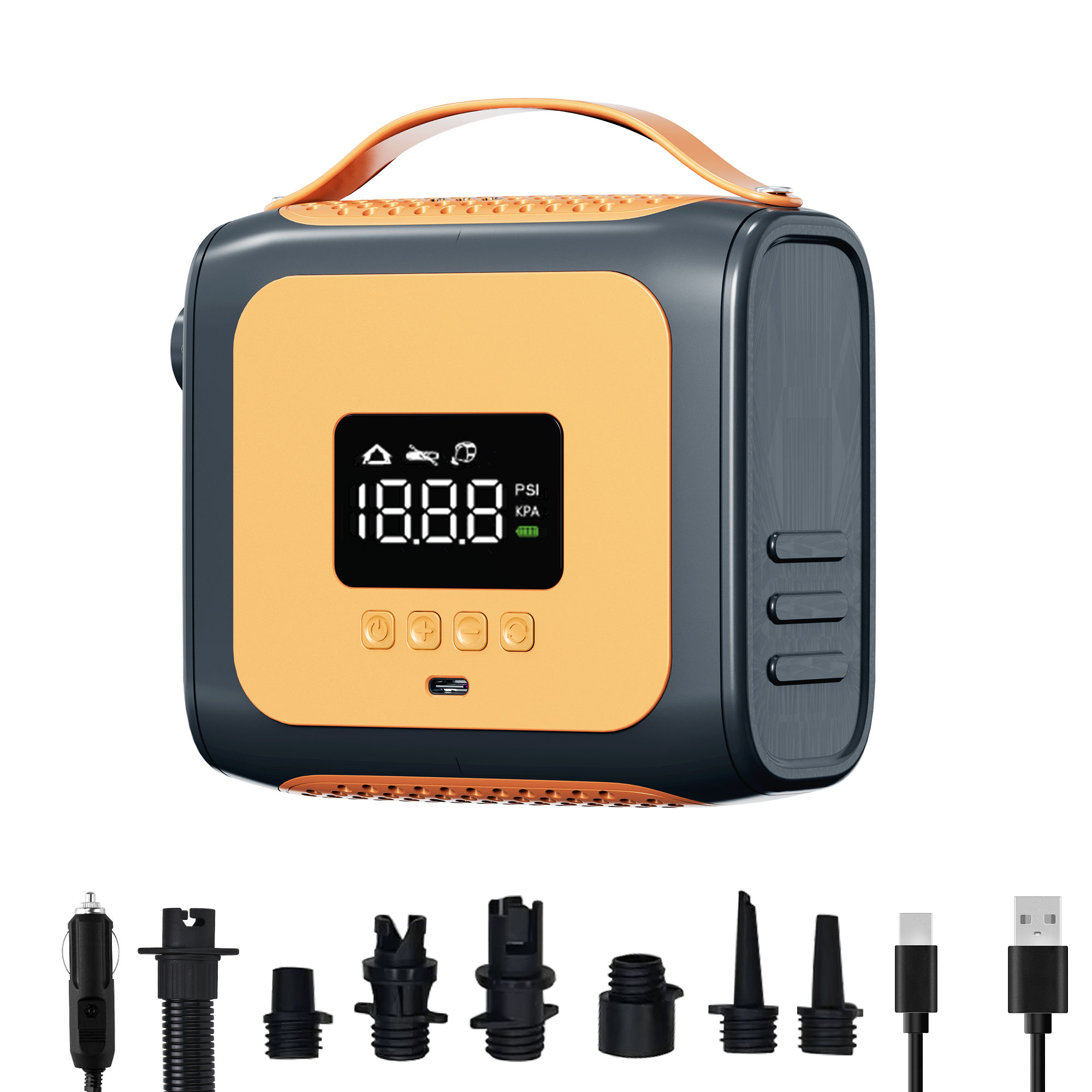 Paddle Board Electric Pump 20Psi - Elektrische Paddle-Board-Pumpe, 20 PSI tragbarer SUP-Luftkompressor