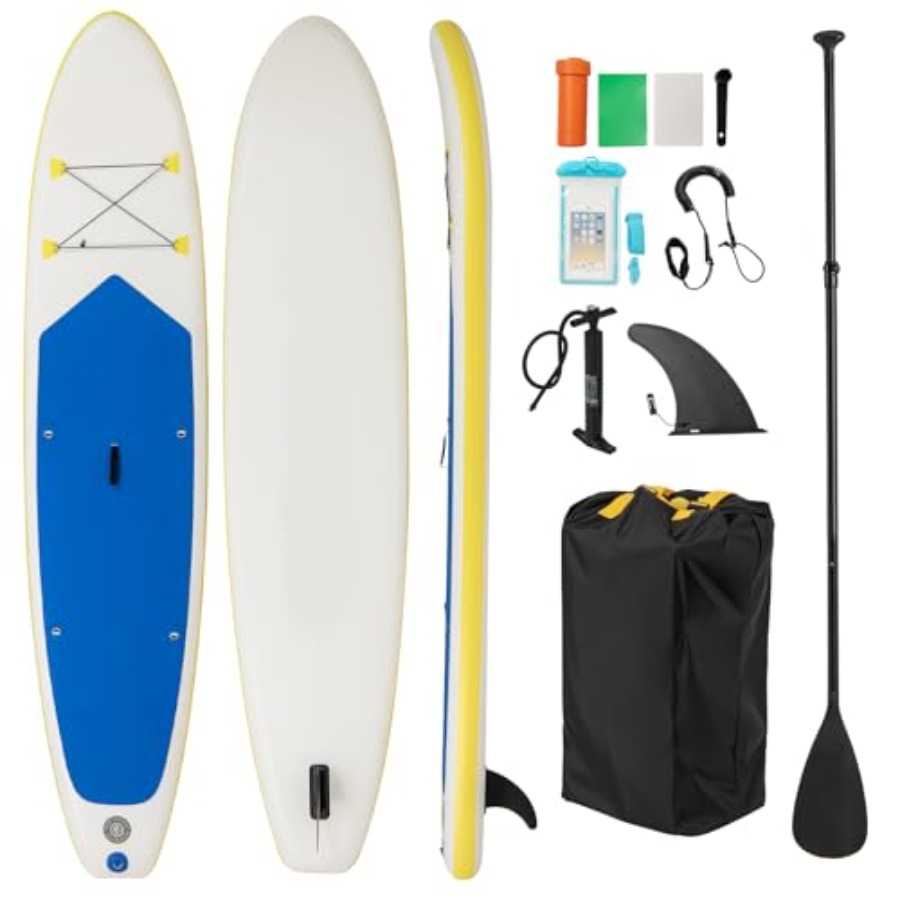 Sup Board 11Ft Inflatable - Aufblasbares SUP-Paddleboard für Jugendliche und Erwachsene,