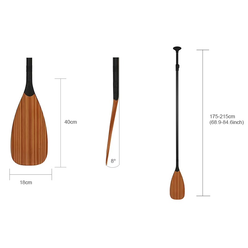 1, 2, 3-teiliges Paddel aus Ca – Sup Paddle Carbon Fiber Bewertung und Preis