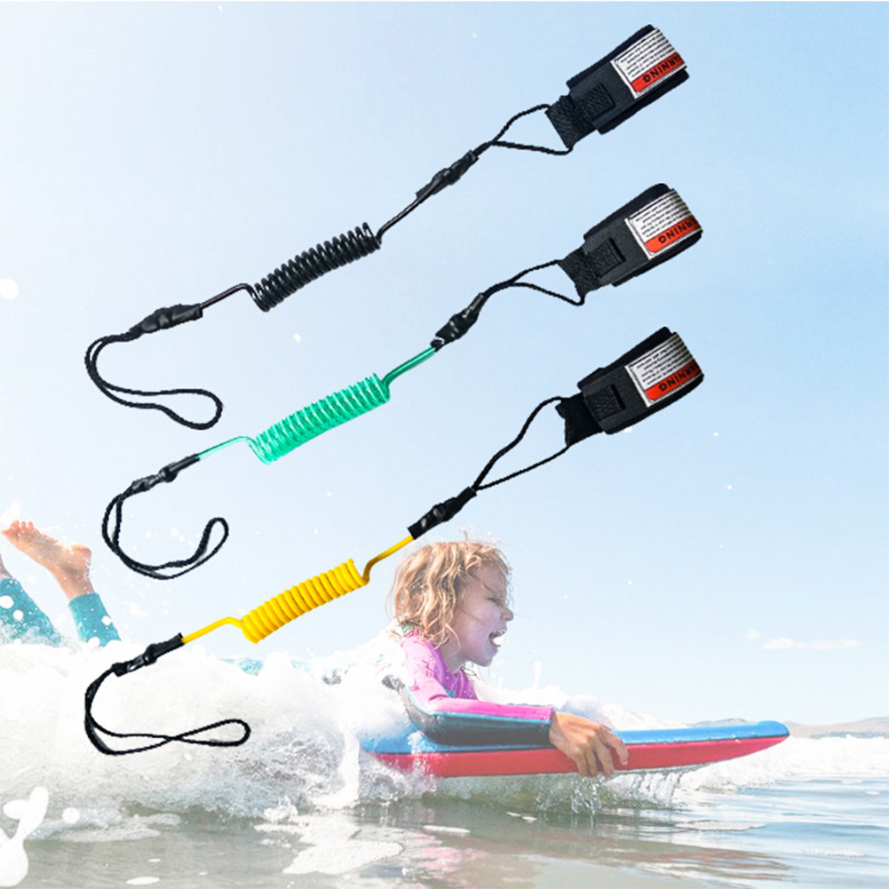 Premium Spiral-Boardleash aus  – Paddle Board Leash Coiled Bewertung und Preis