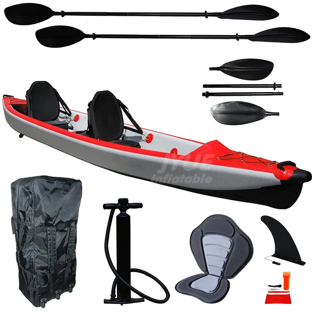 Neues modisches Einzelsitz-Kaj – Kayak Inflatable 2 Person Bewertung und Preis