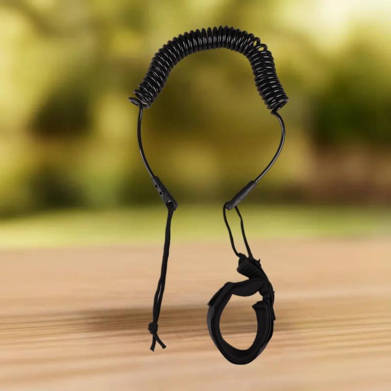 Spirale elastische Knöchellein – Paddle Board Leash Coiled Bewertung und Preis