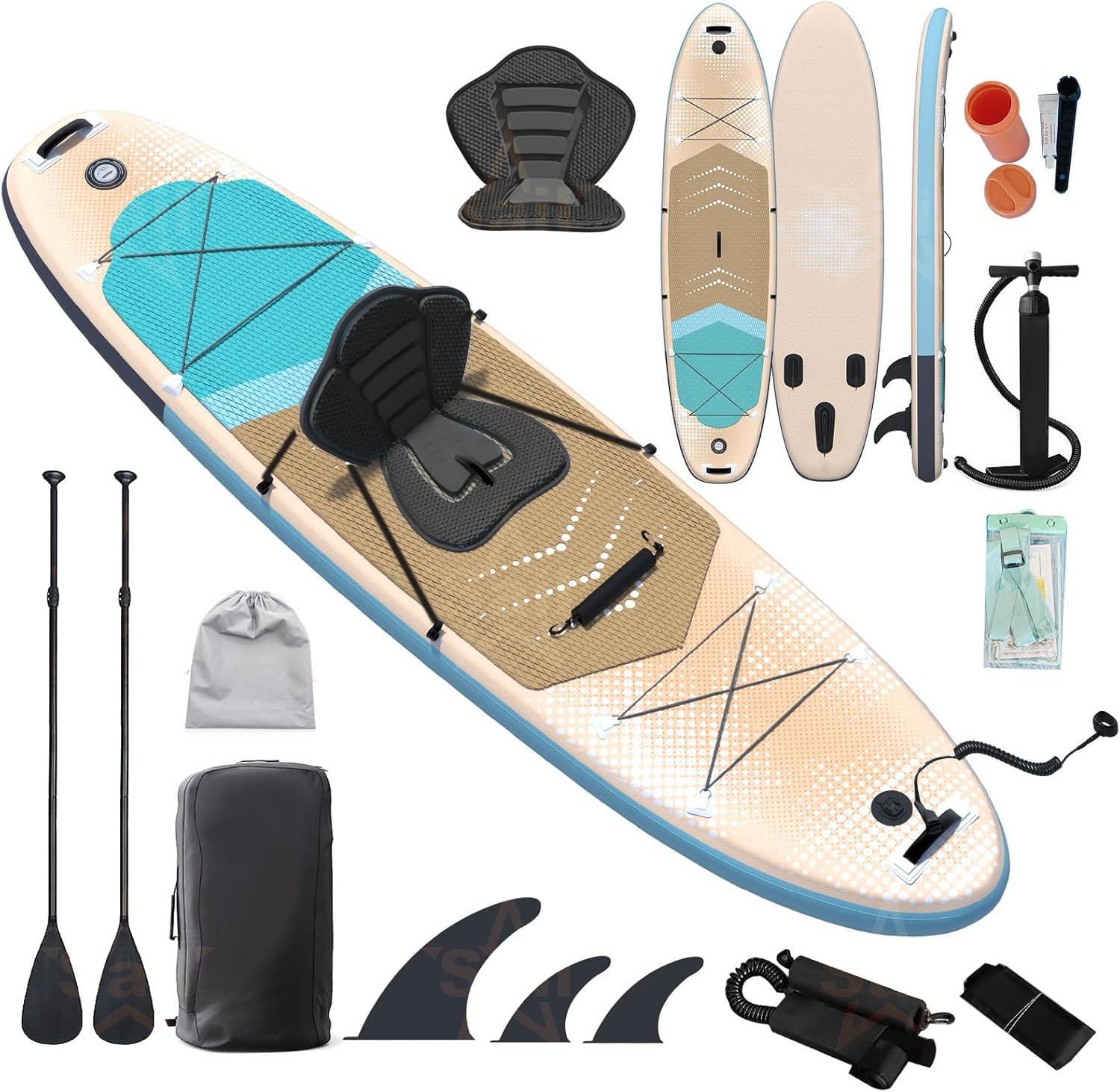 Multifunktionales aufblasbares – Paddle Board Backpack Bewertung und Preis