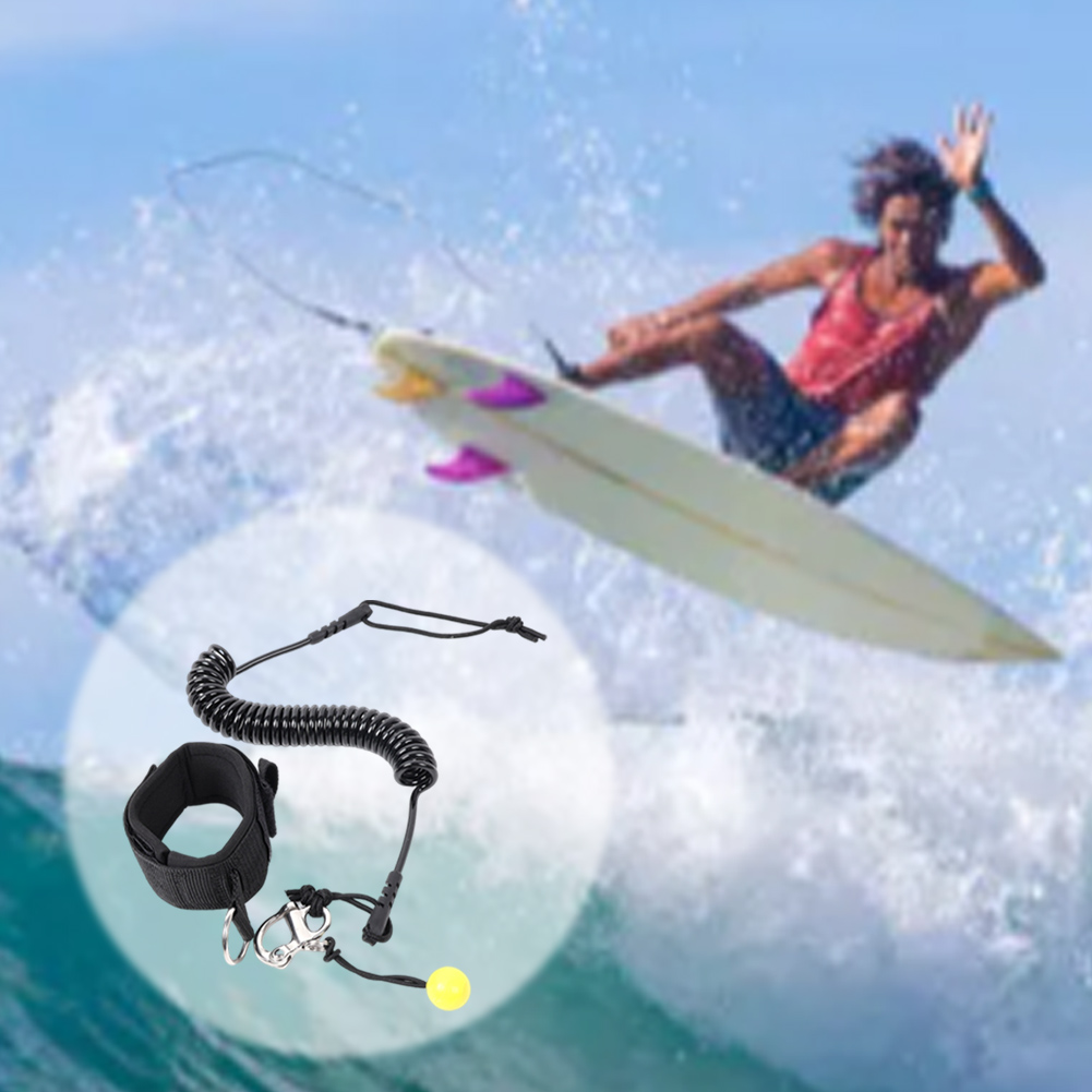 Surfbrett-Fußseil, Verstellbar – Paddle Board Leash Coiled Bewertung und Preis