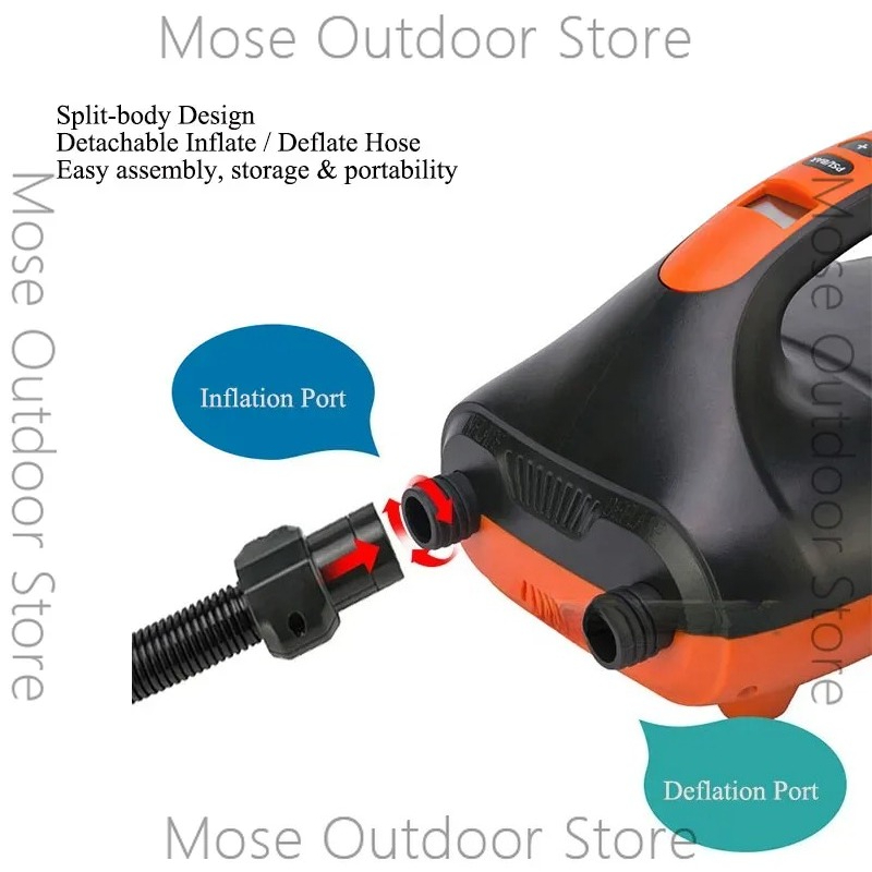 Luftpumpe 20 PSI 12V DC Auto-B – Paddle Board Electric Pump 20Psi Bewertung und Preis