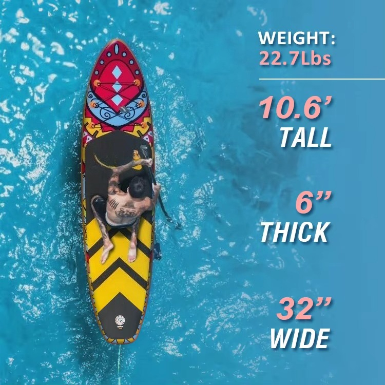 3,23m Aufblasbares Stand-up-Pa – Inflatable Paddle Board 10.6Ft Bewertung und Preis