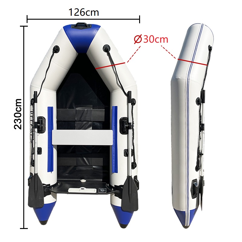 3-Personen-0,9 mm PVC-aufblasb – Inflatable Kayak 3 Person Bewertung und Preis