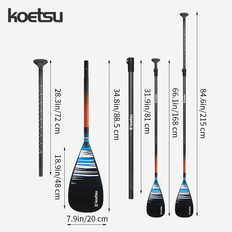 KOETSU Kohlefaser-Paddel für S – Sup Paddle Carbon Fiber Bewertung und Preis