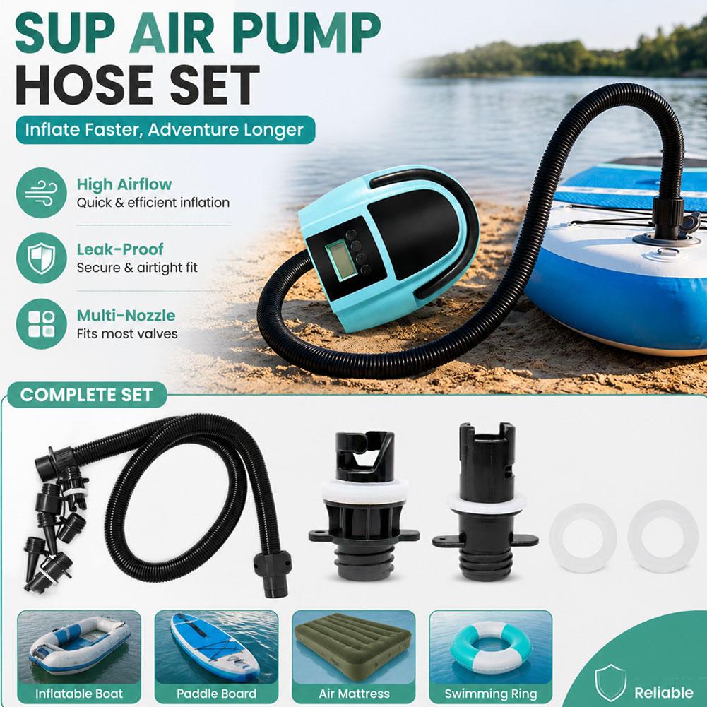 Luftschlauch-Set mit 7 Düsen,  – Inflatable Boat 4 Person Bewertung und Preis
