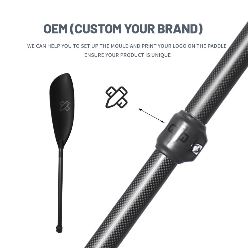 Meereskajak-Paddel, Bootszubeh – Kayak Paddle Carbon 2 Piece Bewertung und Preis